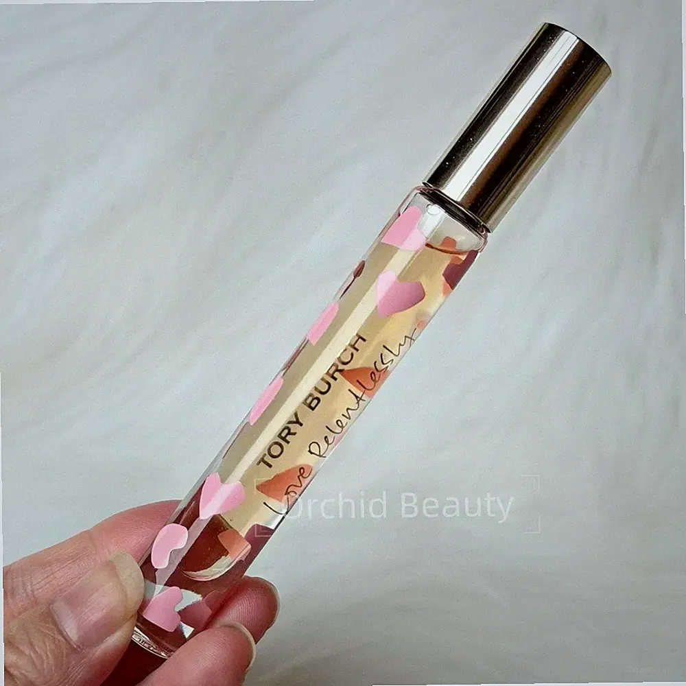 New Tory Burch Love Relentlessly EDP Perfume Travel Rollerball 0.20oz/6ML~Rare