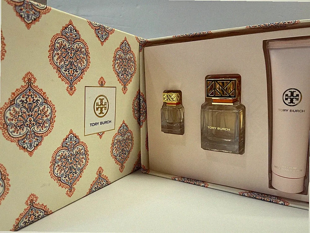 Tory Burch 3 counts perfume gift set for women