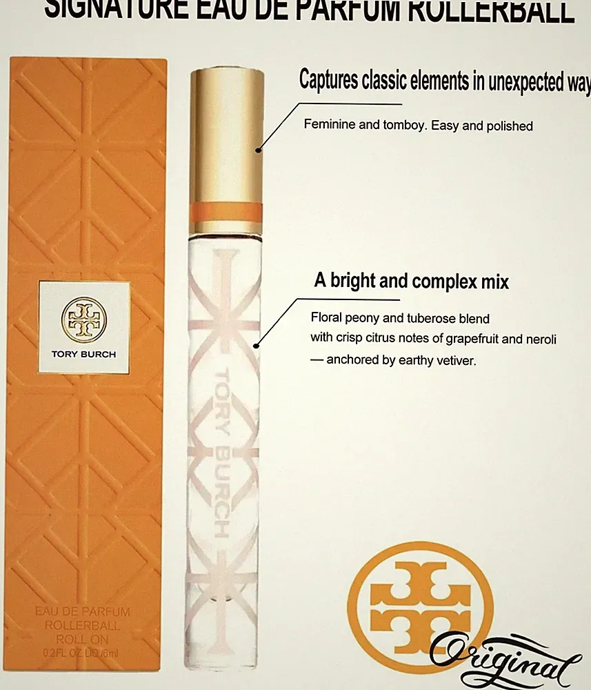 Tory Burch Signature EDP Rollerball 0.2oz NIB Unmistakable Scent for Women
