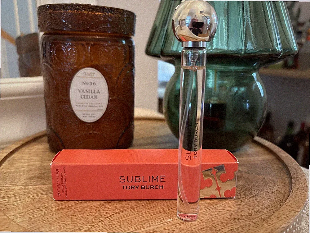 Tory Burch Sublime Perfume Spray Eau De Parfum .3 fl oz 10 ml Purse Travel